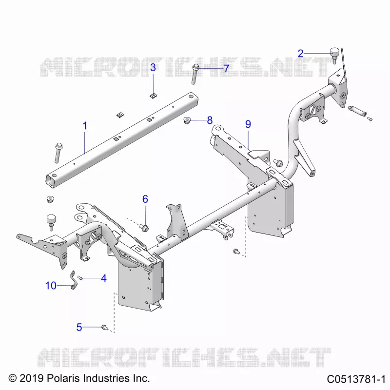 CHASSIS, FRONT CADRE ASM. (CANADA)
