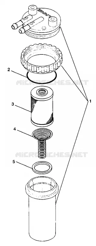 SEPARATEUR CARBURANT / EAU SL 900 B974091 and SL 1050 B974090 (4940974097C012)
