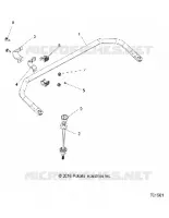 SUSPENSION, BARRE STABILISATRICE REAR