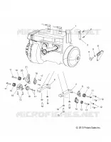 MOTEUR, MOUNTING -S16CU5BSL/BEL (49SNOWMOTEURMOUNT14550)