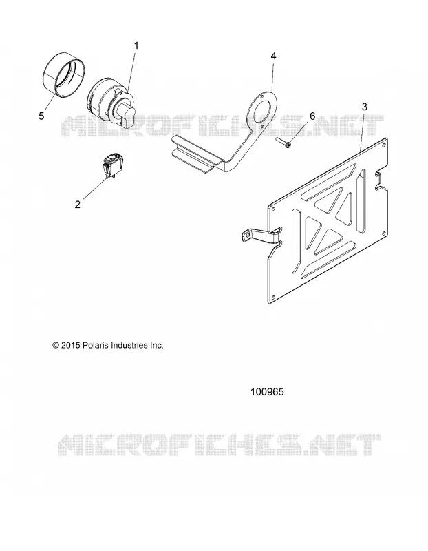 ANTI BROUILLARD AND FRONT LICENSE BRACKET