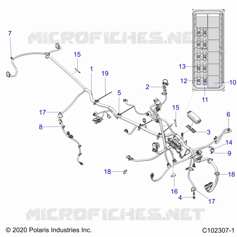 ELECTRICITE, MAIN WIRE HARNESS