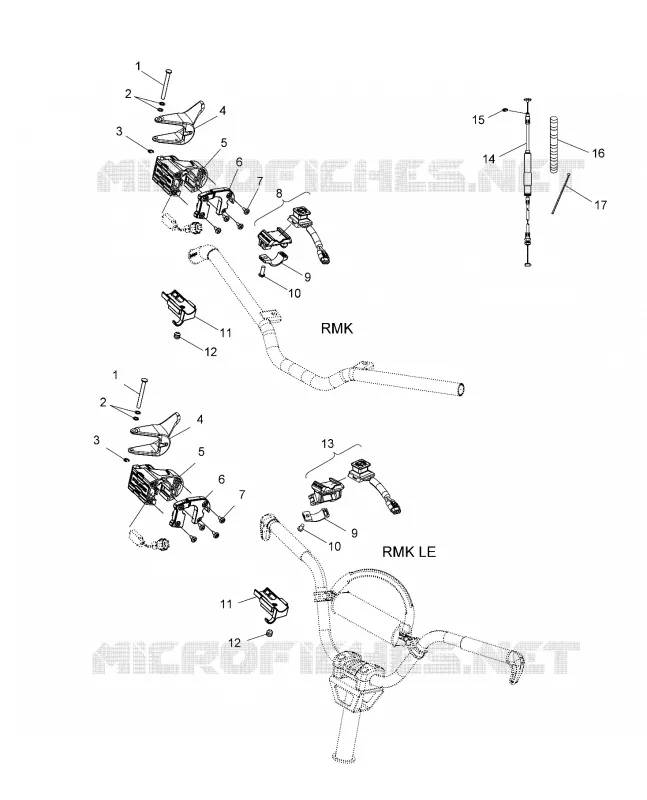 MOTEUR, ACCELERATEUR CONTROL ASM.