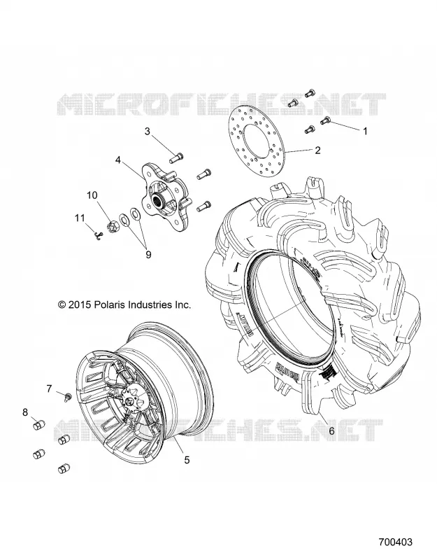 ROUES, REAR