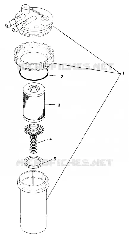 VIDANGE HURRICANE B974473 and Intl. HURRICANE I974473 (4941044104C008)