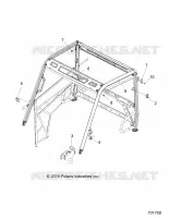 CHASSIS, CAB CADRE AREA, AND BRAKE EDGE COVER