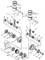 PISTON ET VILEBREQUIN TRAIL DELUXE E940262 (49273827380030)