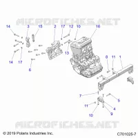 MOTEUR, MOUNTING & LONG BLOCK