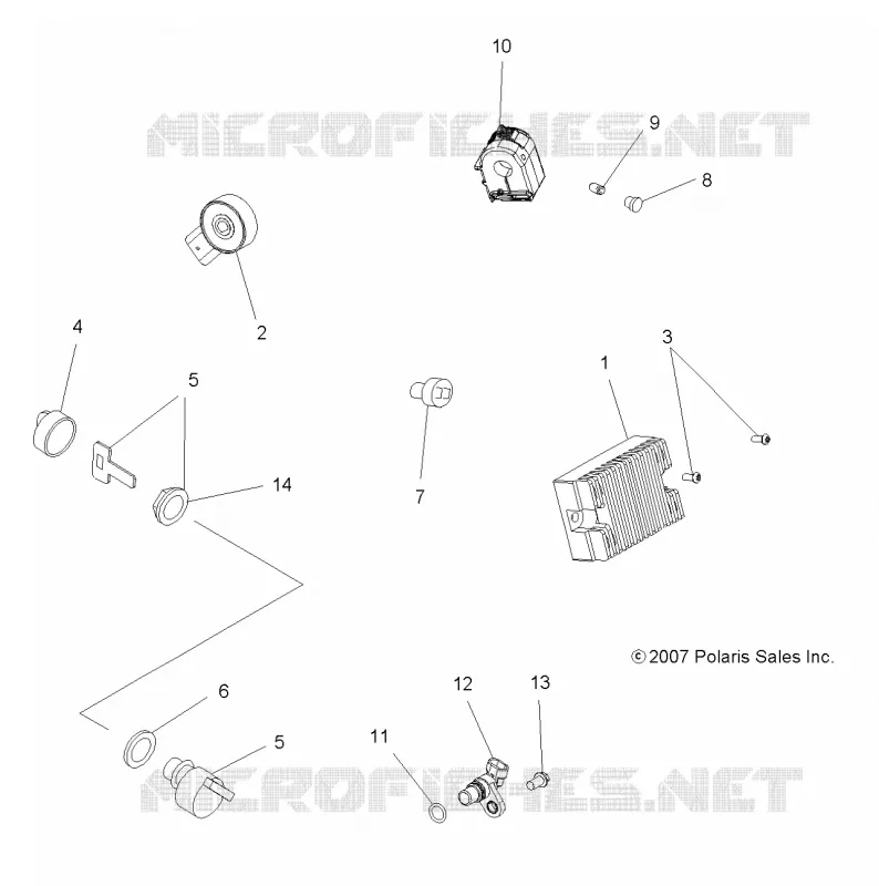 BOUTONS, CAPTEURS and ECM