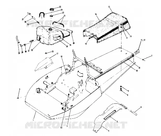 CHASSIS AND SIEGE (4910931093002A)