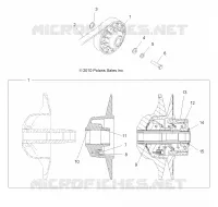 SYSTEME DE TRANSMISSION, SECONDARY CLUTCH