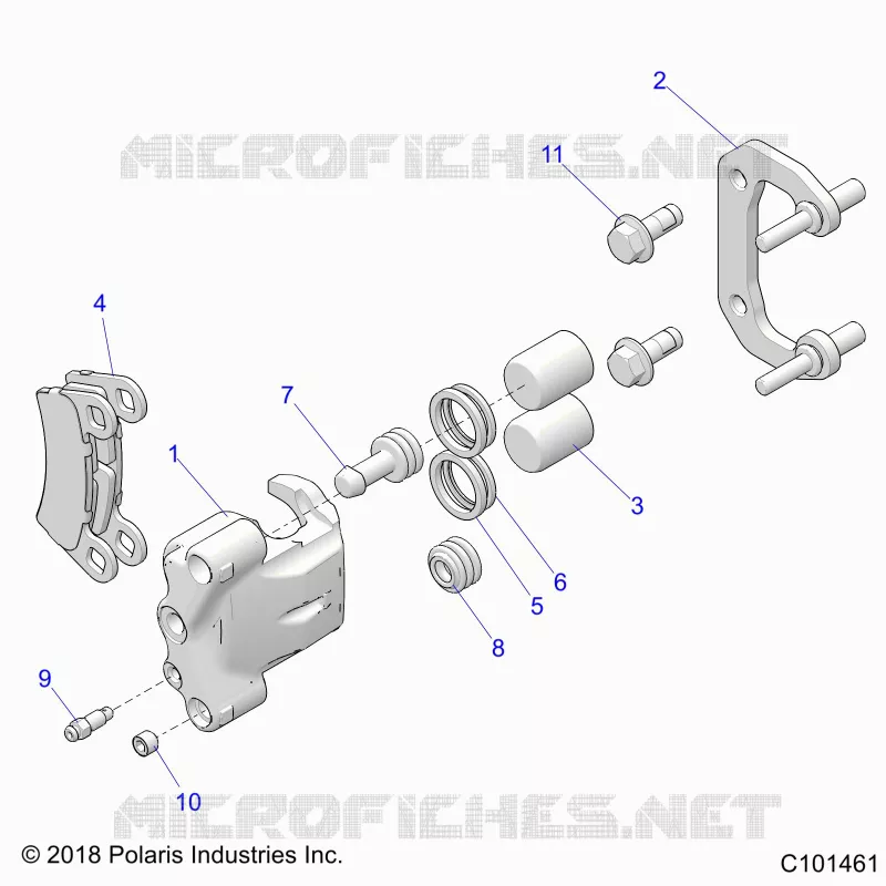 BRAKES, ETRIER DE FREIN ARRIERE