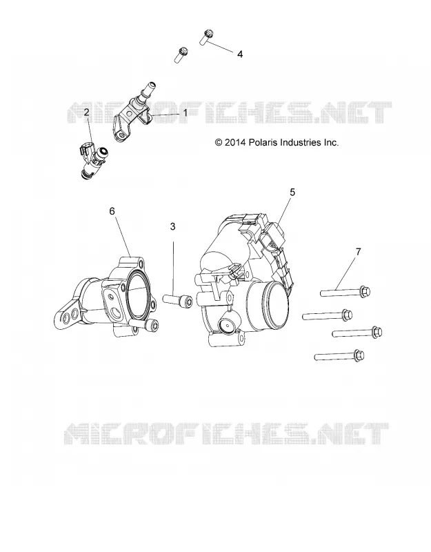 CORPS DE PAPILLON AND CARBURANT RAIL