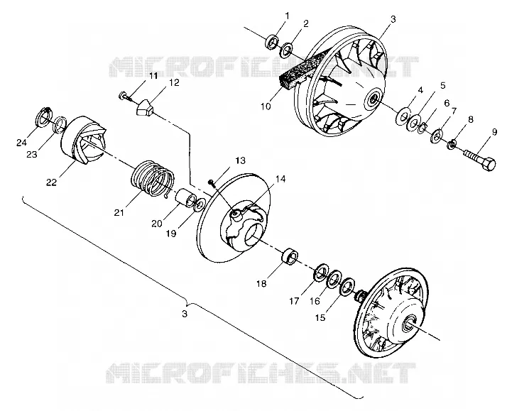 EMBRAYAGE DE TRANSMISSION