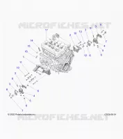 MOTEUR, MOUNTING & LONG BLOCK