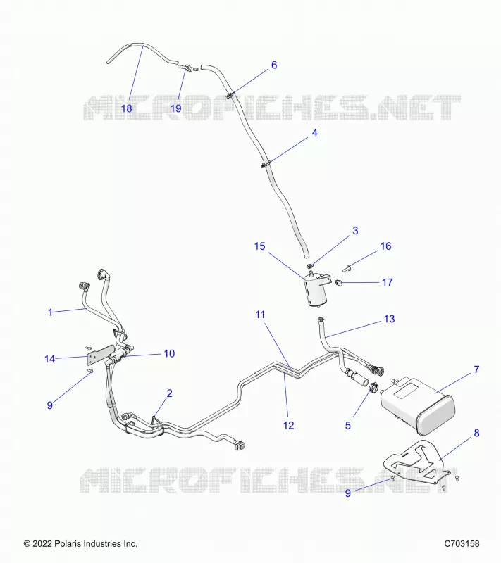 SYSTÃˆME D'ALIMENTATION, FUEL LINES, EVAP
