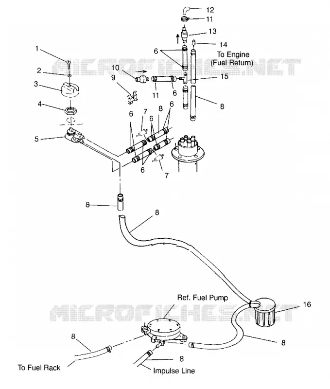 SYSTÈME D'ALIMENTATION SL 750 B954070 (4930523052A010)