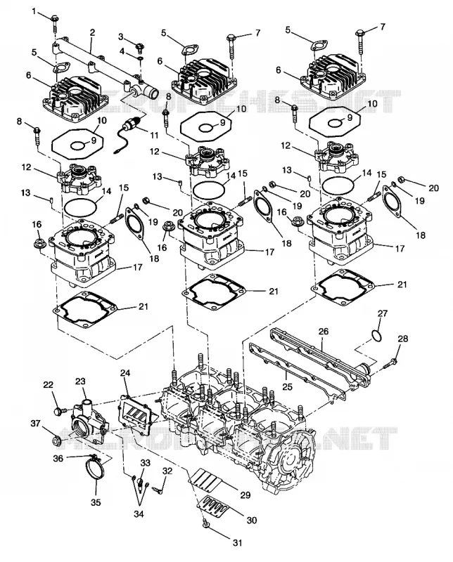 CYLINDRE ULTRA SP 0960678 AND EUROPEAN ULTRA SP E960678 (4937083708C009)