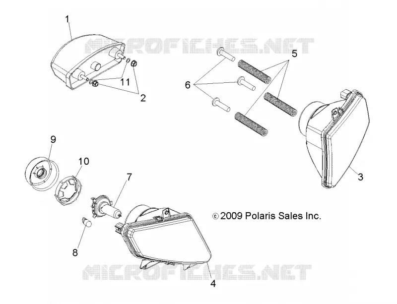 PHARES, TAILIGHTS AND BULBS