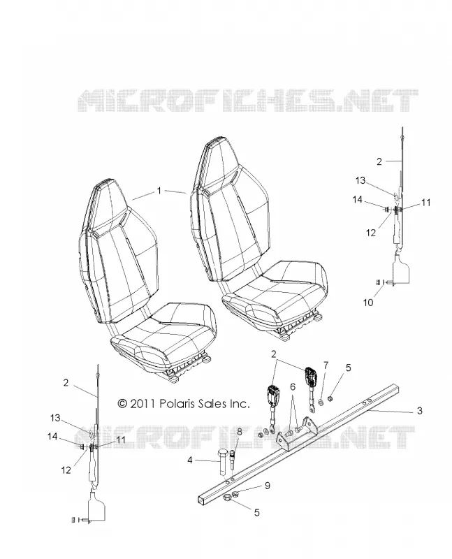 SIEGE MOUNTING and BELTS