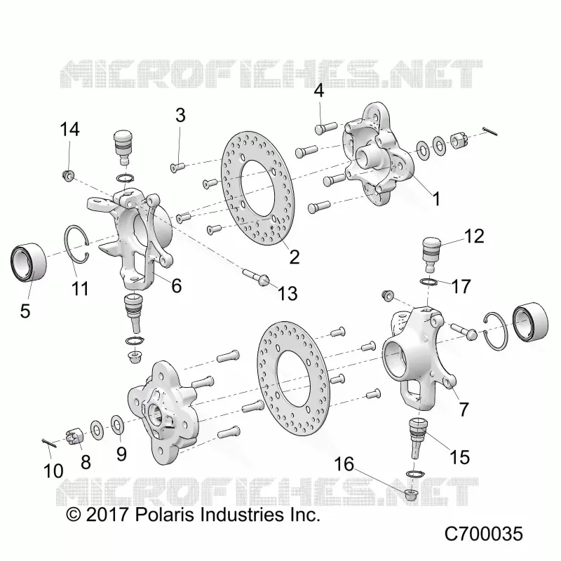 SUSPENSION AVANT HUB