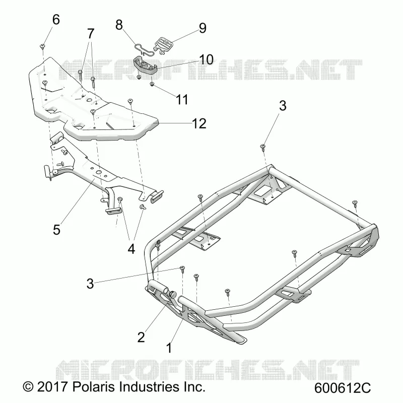 CHASSIS, RACK ASM., ADVENTURE