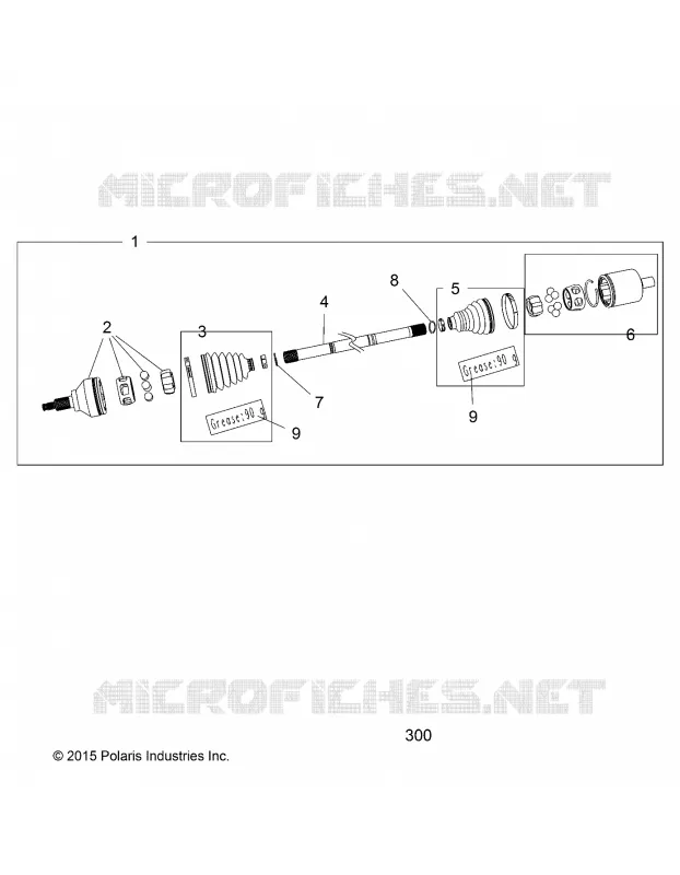 DRIVE LINE, FRONT HALF SHAFTS