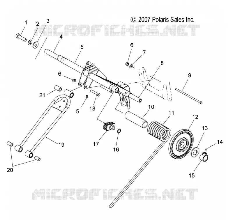 SUSPENSION, BRAS DE SUSPENSION ARRIERE