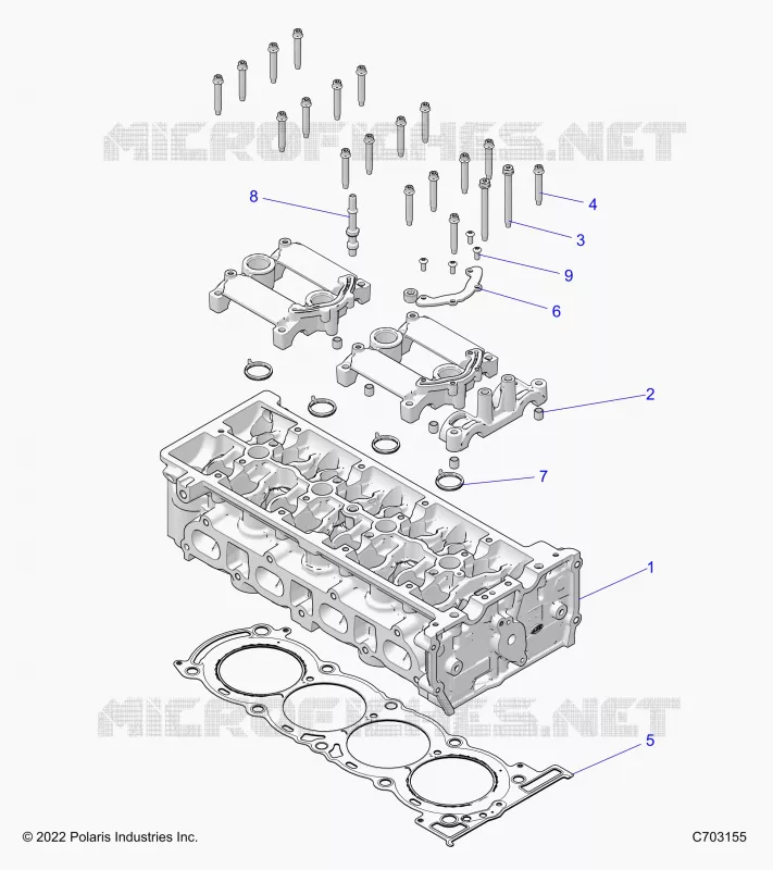 ENGINE, CULASSE