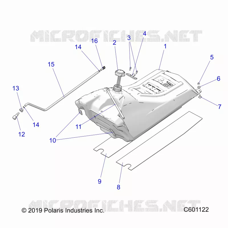 SYSTÃˆME D'ALIMENTATION, FUEL TANK ASM.
