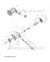 SYSTÈME DE TRANSMISSION, RIGHT ANGLE GEARCASE ASM.