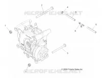 SYSTÈME DE TRANSMISSION, GEARCASE MOUNTING, REAR