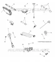 BOUTONS, SENSORS, ECU AND CONTROL MODULES