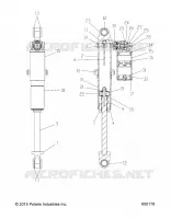 SUSPENSION, AMORTISSEUR ARRIERE TRACK, HI LO ADJ., SNOW CHECK (7044383)