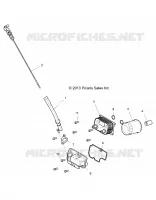 MOTEUR, JAUGE A HUILE AND FILTRE A HUILE