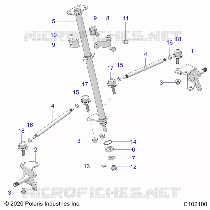 STEERING, COLONNE DE DIRECTION AND TIE ROD ASM