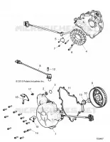 MOTEUR, STATOR AND VOLANT MOTEUR