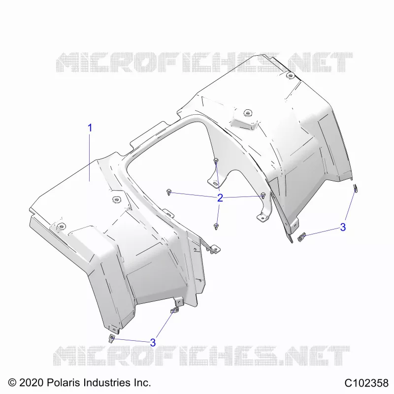 CARROSSERIE ARRIERE CAB