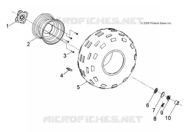ROUES, REAR