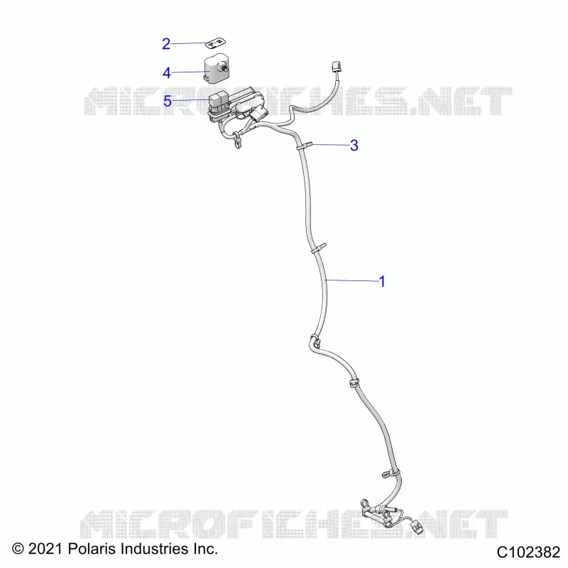 ELECTRICITE, HARNESS, PLOWMODE JUMPER