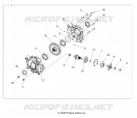 SYSTÈME DE TRANSMISSION, PONT ARRIERE INTERNALS