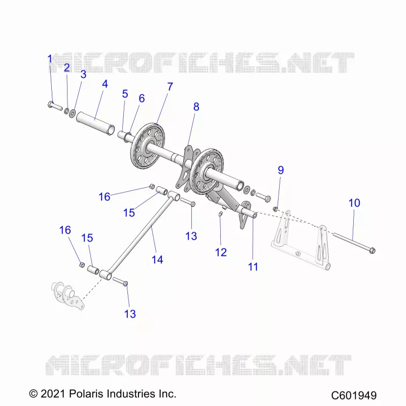 SUSPENSION, BRAS DE SUSPENSION ARRIERE