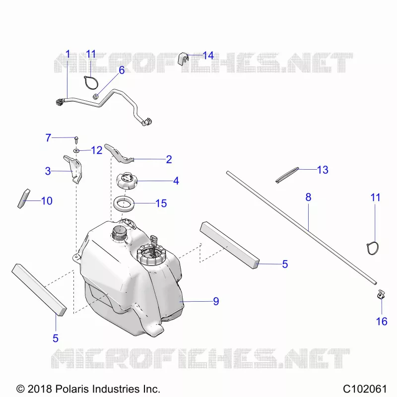 SYSTÃˆME D'ALIMENTATION, FUEL TANK ASM.