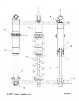 AMORTISSEUR, IFS MONOTUBE