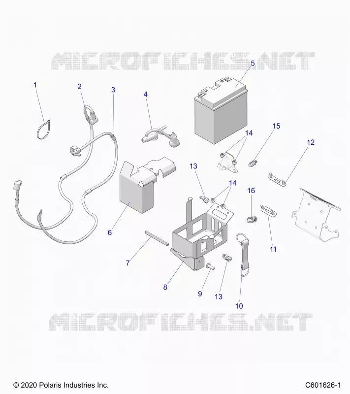 ELECTRICITE, BATTERY/BOX AND CABLES