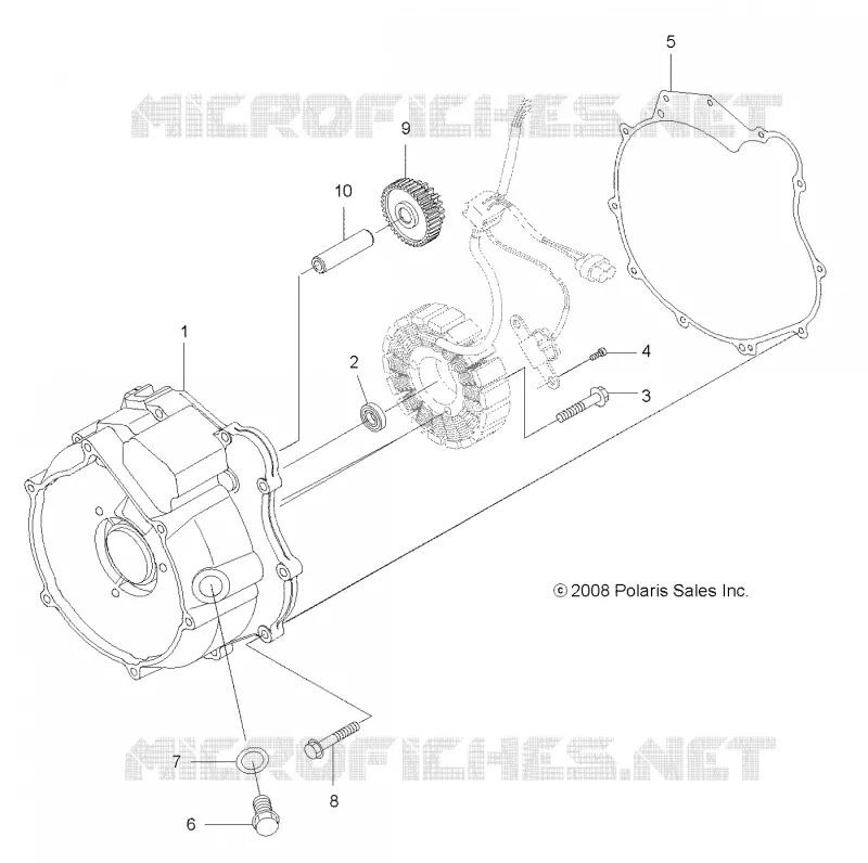 STATOR COVER