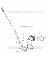 FILTRE ET JAUGE A HUILE