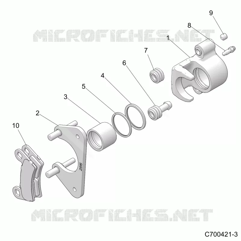 BRAKES, ETRIER DE FREIN ARRIERE