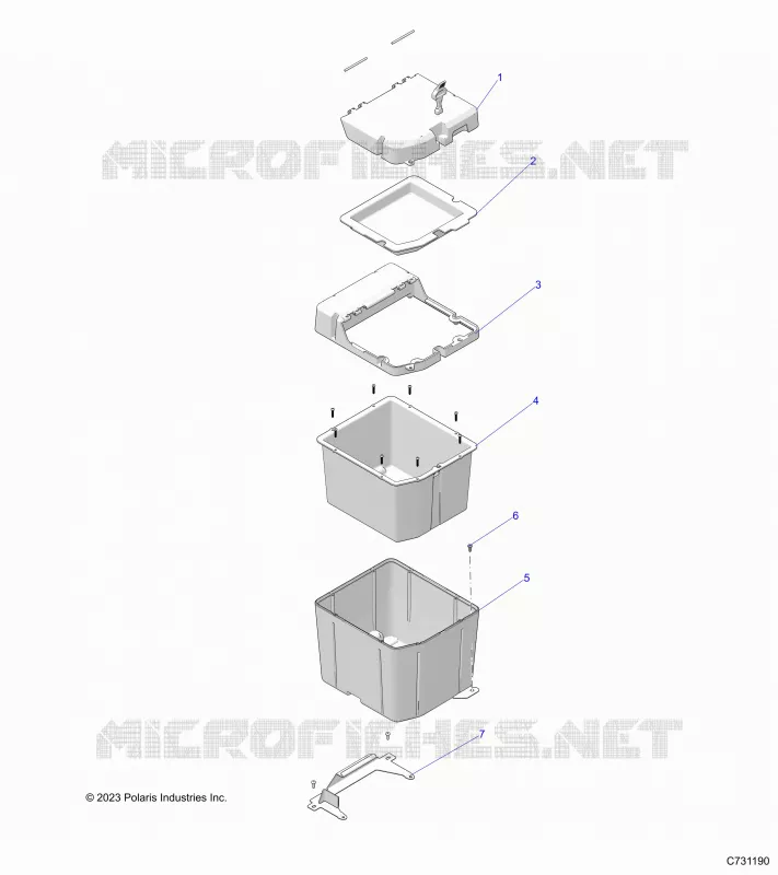 CARROSSERIE ARRIERE STORAGE BOX