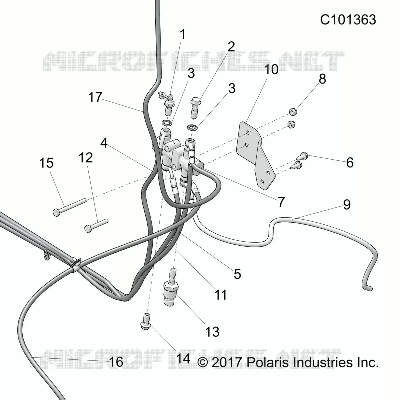 FREINS, VALVE SYSTEM